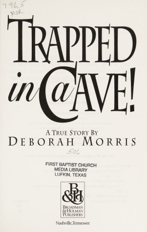 Book cover for Trapped in a Cave!