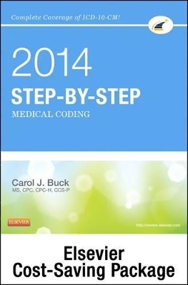 Cover of Step-By-Step Medical Coding 2014 Edition - Text, 2014 ICD-9-CM for Hospitals, Volumes 1, 2 & 3 Standard Edition, 2014 HCPCS Level II Standard Edition and CPT 2014 Standard Edition Package