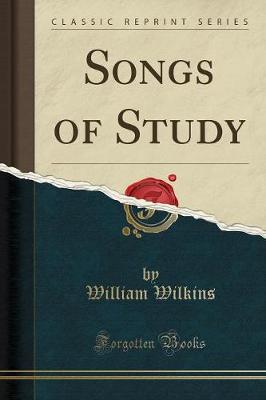 Book cover for Songs of Study (Classic Reprint)