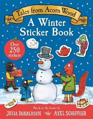 Book cover for Tales From Acorn Wood: A Winter Sticker Book