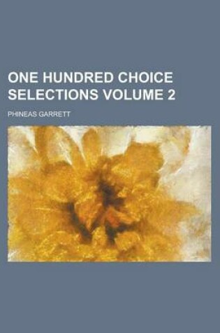 Cover of One Hundred Choice Selections Volume 2