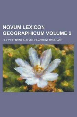 Cover of Novum Lexicon Geographicum Volume 2