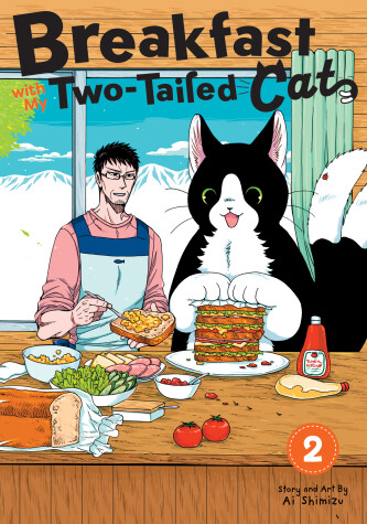 Book cover for Breakfast with My Two-Tailed Cat Vol. 2