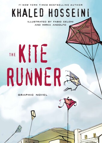 Book cover for The Kite Runner Graphic Novel