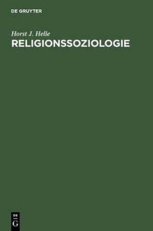 Cover of Religionssoziologie