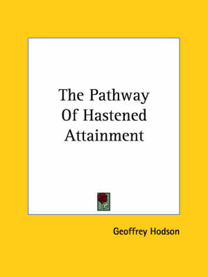 Book cover for The Pathway of Hastened Attainment