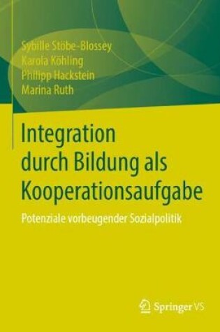 Cover of Integration Durch Bildung ALS Kooperationsaufgabe