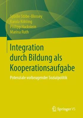 Book cover for Integration Durch Bildung ALS Kooperationsaufgabe