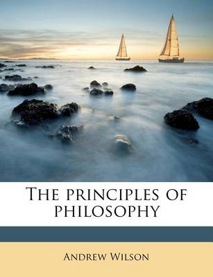 Book cover for The Principles of Philosophy