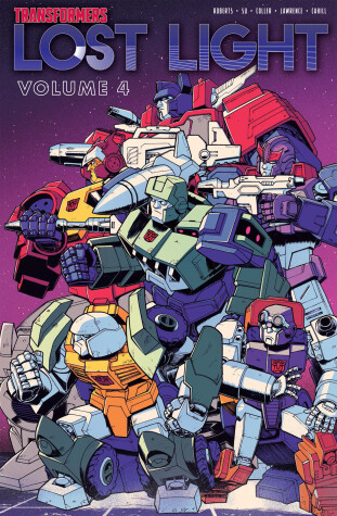 Book cover for Transformers: Lost Light, Vol. 4