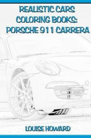 Cover of Realistic Cars Coloring Books