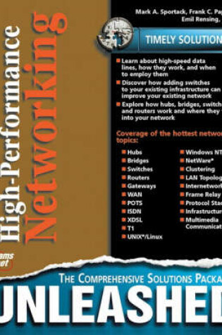 Cover of High Performance Networking Unleashed