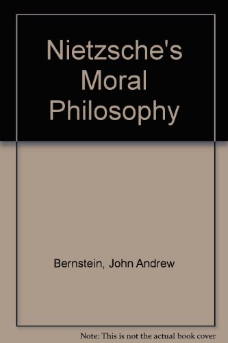 Book cover for Nietzsche's Moral Philosophy