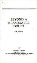 Book cover for Beyond a Reasonable Doubt