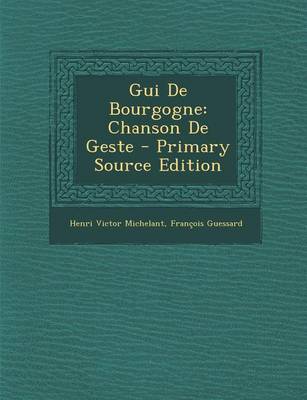Book cover for GUI de Bourgogne