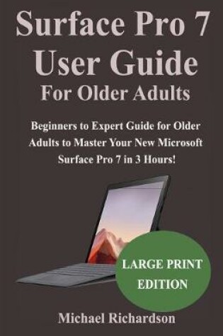 Cover of Surface Pro 7 User Guide For Older Adults
