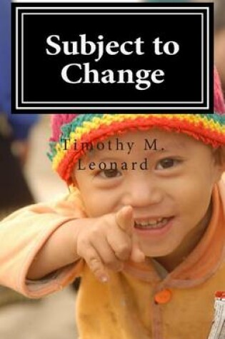 Cover of Subject to Change