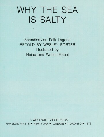 Book cover for Why the Sea is Salty