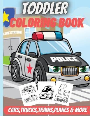 Book cover for Toddler Coloring Book