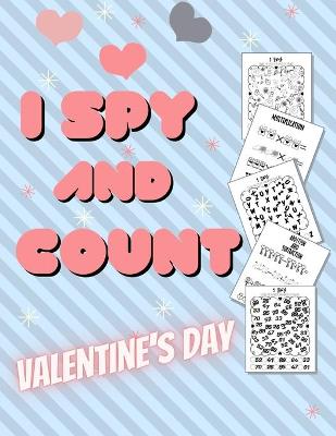 Book cover for I Spy and Count Valentine's Day