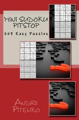 Book cover for Mini Sudoku Pitstop. 209 Eazy Puzzles