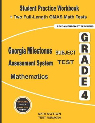 Book cover for Georgia Milestones Assessment System Subject Test Mathematics Grade 4