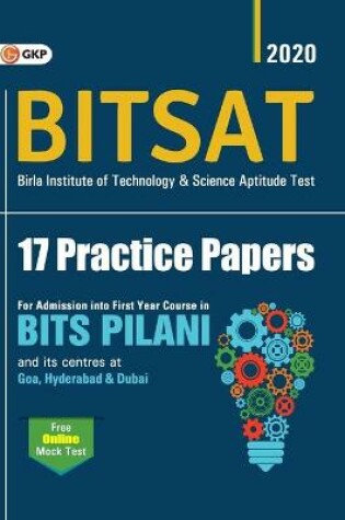 Cover of Bitsat 17 Practice Papers