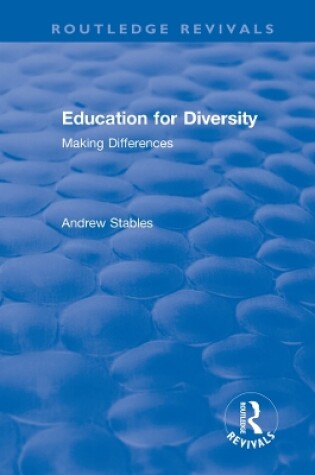 Cover of Education for Diversity