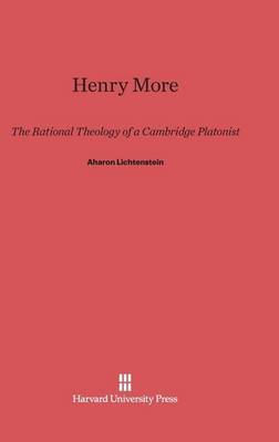 Book cover for Henry More