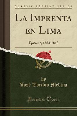 Book cover for La Imprenta En Lima