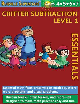 Book cover for Critter Subtraction Essentials