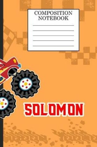 Cover of Compostion Notebook Solomon