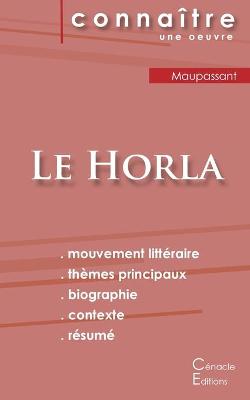 Book cover for Fiche de lecture Le Horla de Maupassant (analyse litteraire de reference et resume complet)