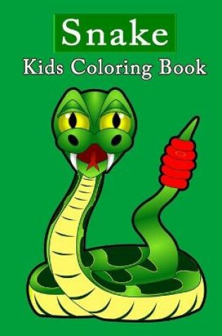 Cover of Snake Kids Coloring Book