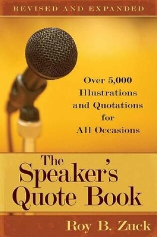 Cover of The Speaker's Quote Book