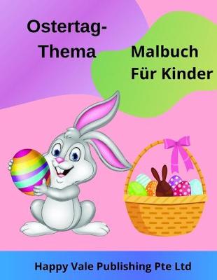 Book cover for Ostertag-Thema Malbuch Für Kinder