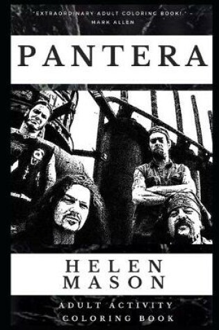 Cover of Pantera Adult Activity Coloring Book