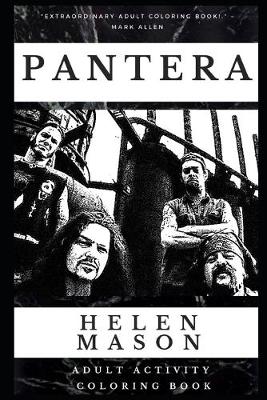 Book cover for Pantera Adult Activity Coloring Book