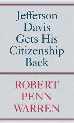 Book cover for Jefferson Davis Gets His Citizenship Back