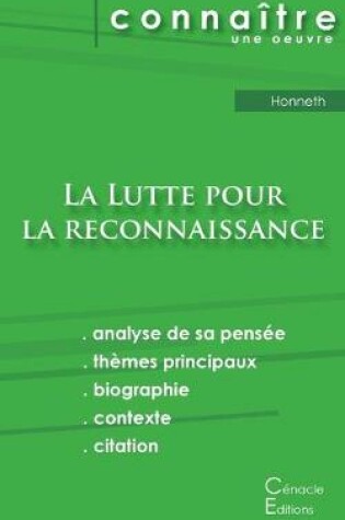Cover of Fiche de lecture La Lutte pour la reconnaissance de Honneth (Analyse philosophique de reference et resume complet)