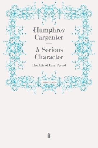 Cover of A Serious Character