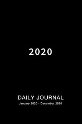 Cover of 2020 Daily Journal