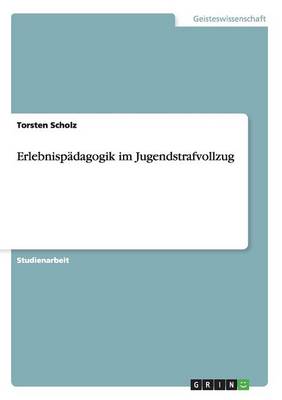 Book cover for Erlebnispadagogik im Jugendstrafvollzug