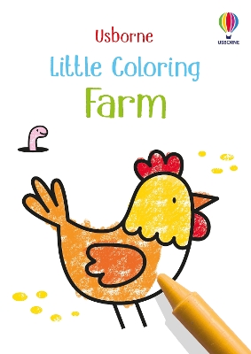 Book cover for Little Coloring Farm