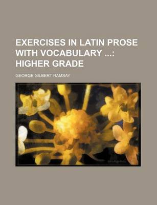 Book cover for Exercises in Latin Prose with Vocabulary