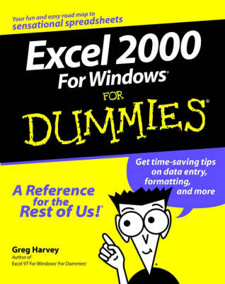 Book cover for EXCEL 2000 for Windows For Dummies
