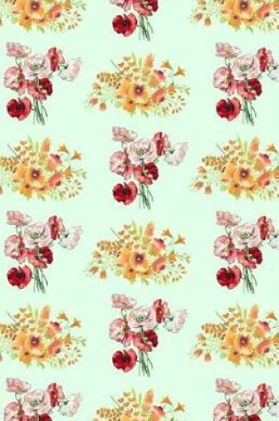 Cover of Vintage Floral Red and Orange Blooms