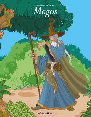 Cover of Livro para Colorir de Magos