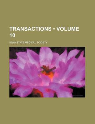 Book cover for Transactions (Volume 10)