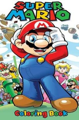 Cover of Super Mario Coloring Book